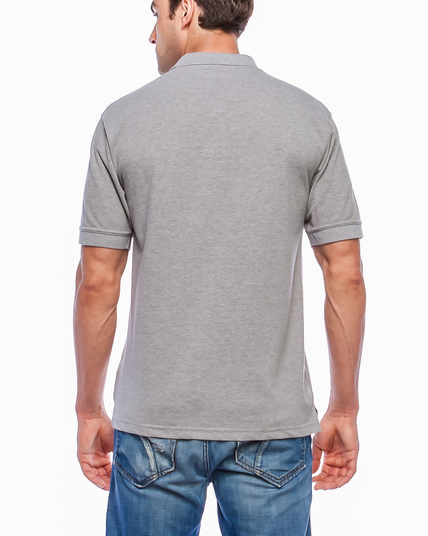 ALL POLO | Classic Pique Polo Shirt - Premium Cotton Blend Short Sleeve Polo