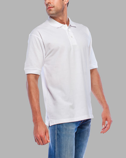 ALL POLO | Classic Pique Polo Shirt - Premium Cotton Blend Short Sleeve Polo