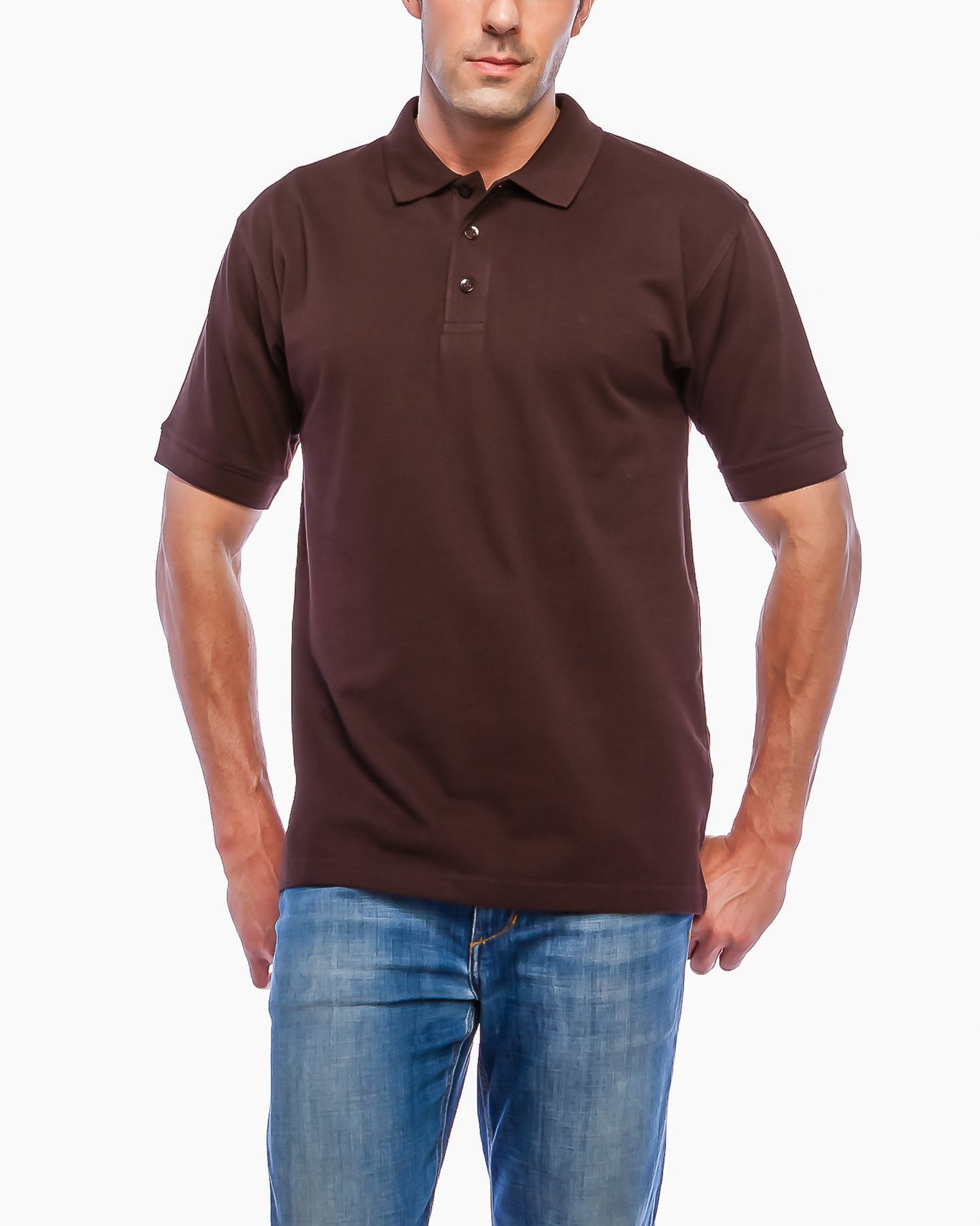 ALL POLO | Classic Pique Polo Shirt - Premium Cotton Blend Short Sleeve Polo