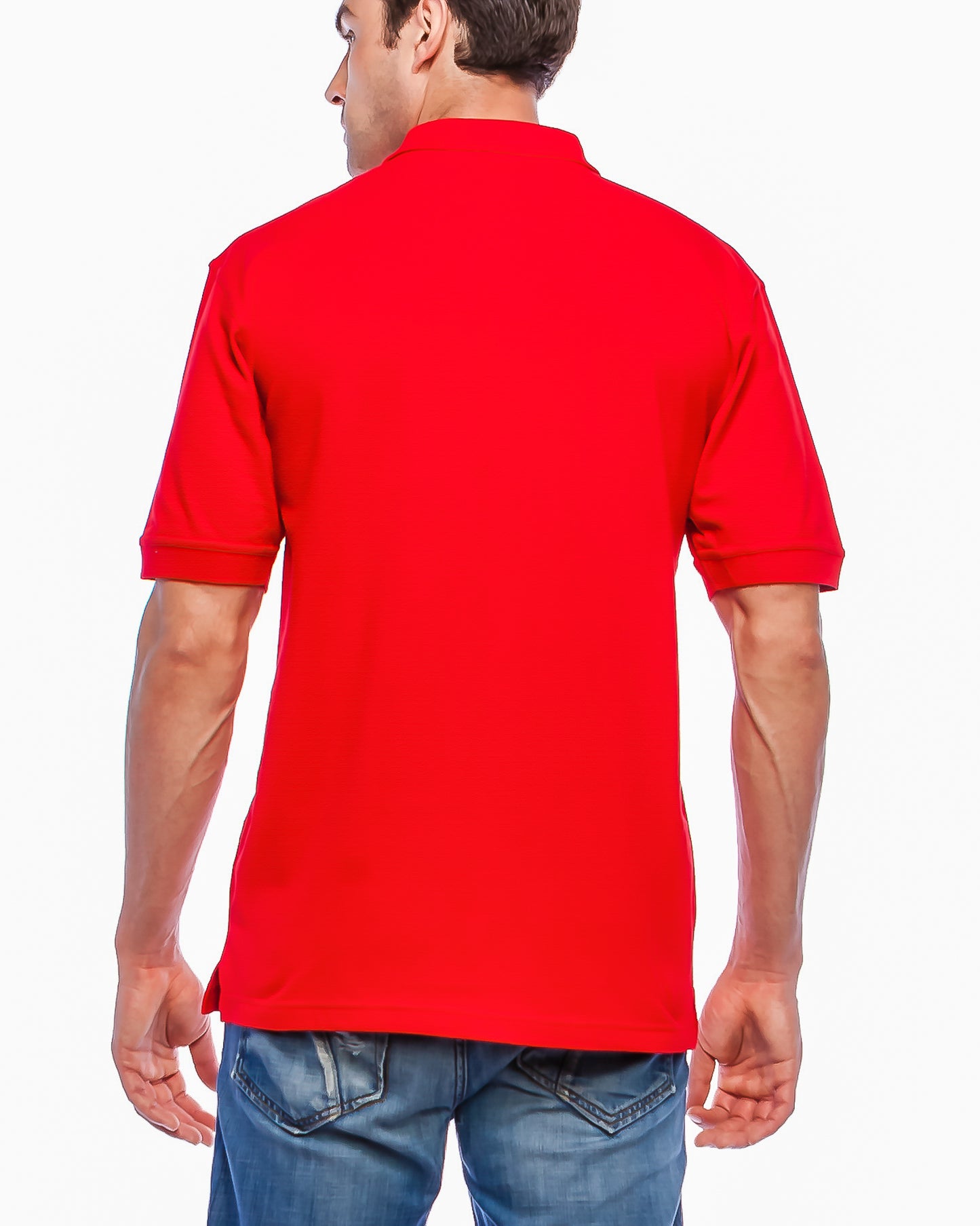ALL POLO | Classic Pique Polo Shirt - Premium Cotton Blend Short Sleeve Polo