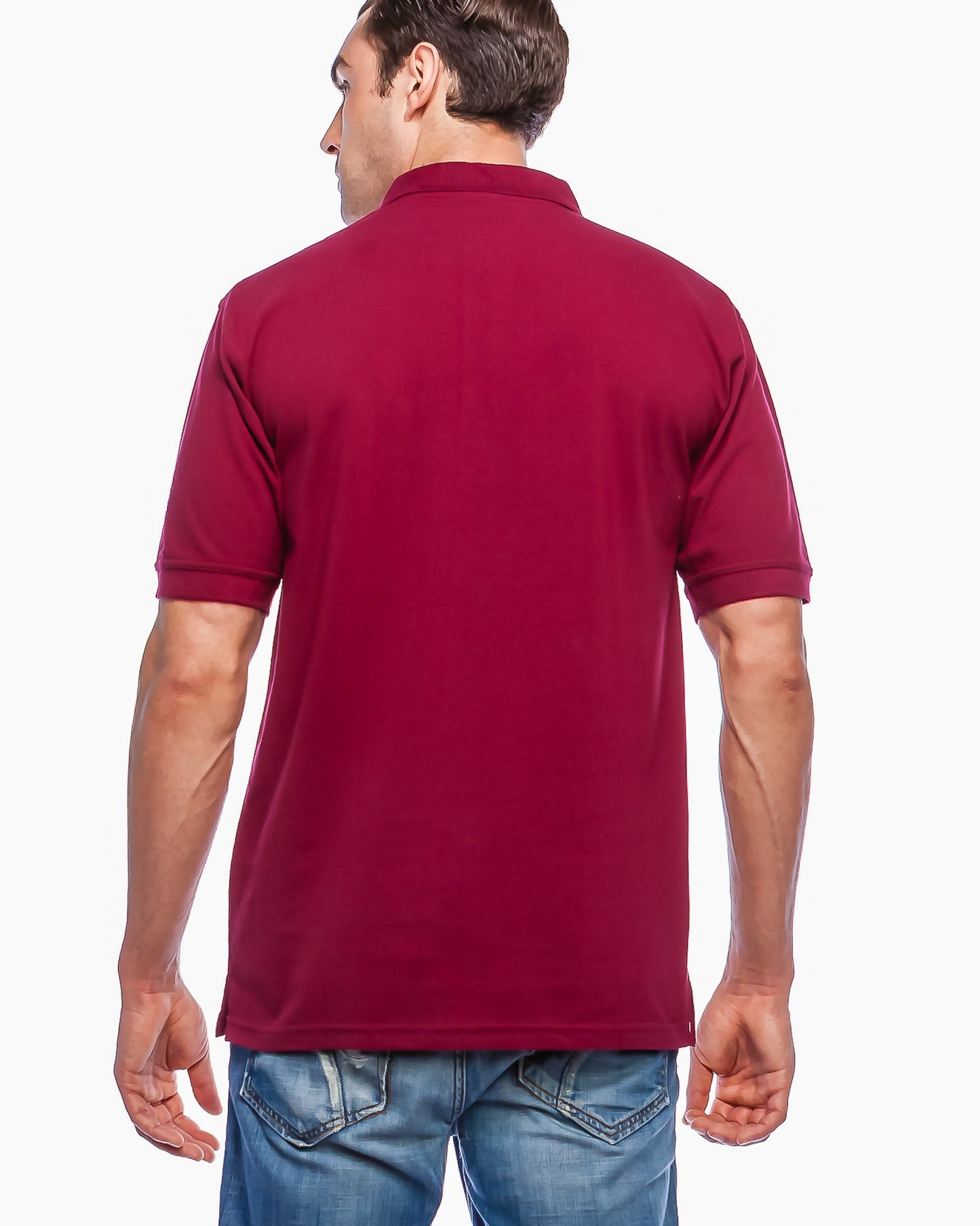 ALL POLO | Classic Pique Polo Shirt - Premium Cotton Blend Short Sleeve Polo