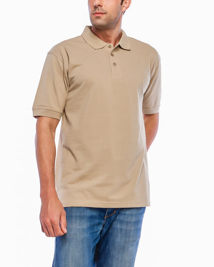 ALL POLO | Classic Pique Polo Shirt - Premium Cotton Blend Short Sleeve Polo