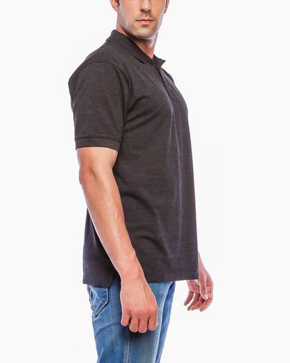 ALL POLO | Classic Pique Polo Shirt - Premium Cotton Blend Short Sleeve Polo