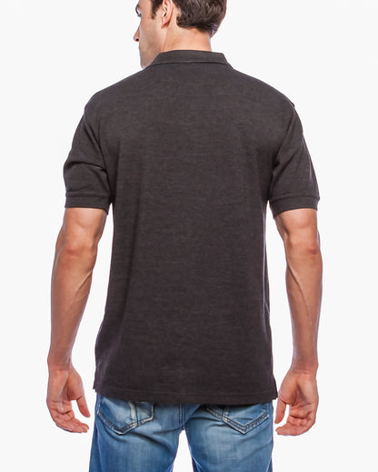 ALL POLO | Classic Pique Polo Shirt - Premium Cotton Blend Short Sleeve Polo