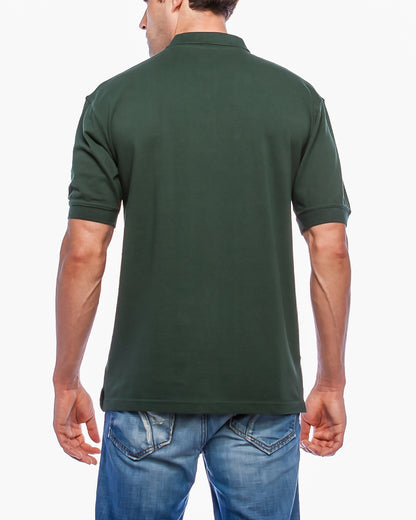 ALL POLO | Classic Pique Polo Shirt - Premium Cotton Blend Short Sleeve Polo