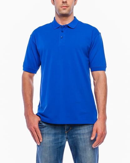 ALL POLO | Classic Pique Polo Shirt - Premium Cotton Blend Short Sleeve Polo