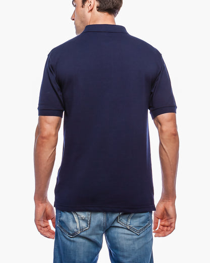 ALL POLO | Classic Pique Polo Shirt - Premium Cotton Blend Short Sleeve Polo
