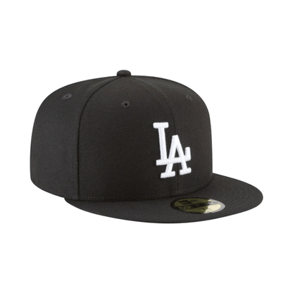 NEW ERA | Los Angeles Dodgers Black and White Basic 59FIFTY Fitted