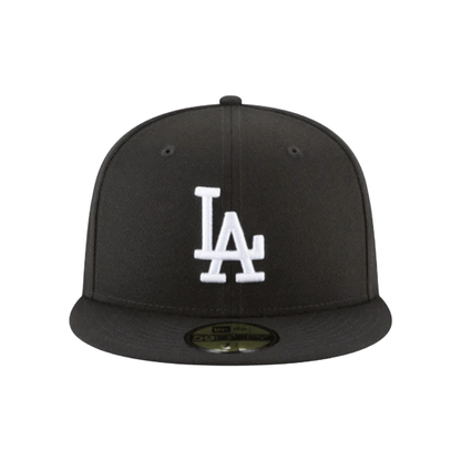 NEW ERA | Los Angeles Dodgers Black and White Basic 59FIFTY Fitted