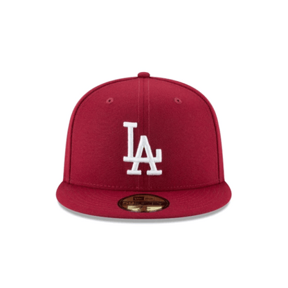 NEW ERA | Los Angeles Dodgers Basic Burgundy 59FIFTY Fitted