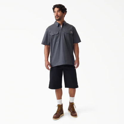 DICKIES | 1/4 Zip Work Shirt