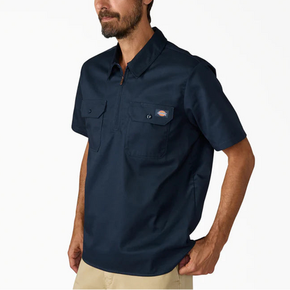 DICKIES | 1/4 Zip Work Shirt