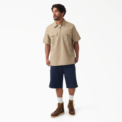 DICKIES | 1/4 Zip Work Shirt