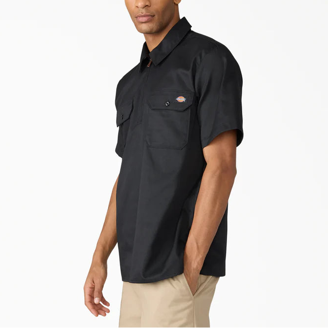 DICKIES | 1/4 Zip Work Shirt