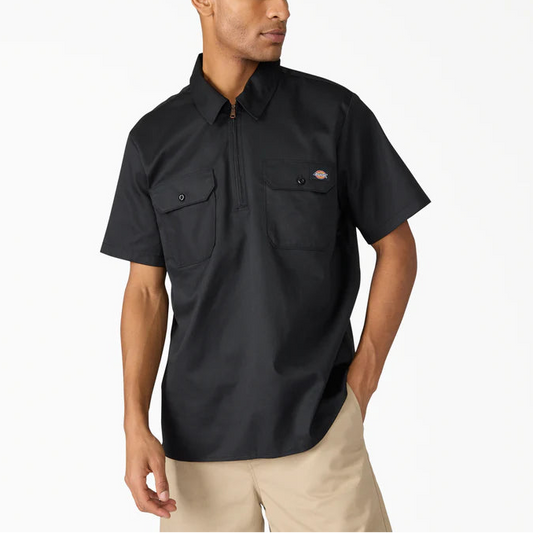 DICKIES | 1/4 Zip Work Shirt